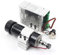 RATTMMOTOR 500W Luftkühlumg Spindelmotor Kit 0.5kW ER11 12000U/min Mini Spindelmotor und 220V PWM Drehzahlregler und 52mm Mount Halterung mit Schrauben für Gravieren