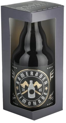 Jack´s Bierflasche Feuerwehr ''Kameradenlimonade'' mit Geschenkverpackung 0,33 l/Männergeschenk/Zum Geburtstag/Party