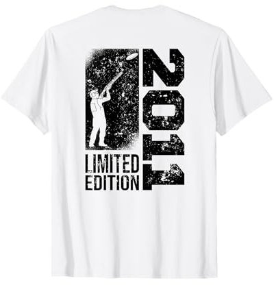 Tontauben Jahrgang 2011 geboren Geburtstag Tontaubenschießen T-Shirt