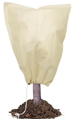 Frogetu Lot de 1 Housse D'hivernage pour Plantes,Voile Hivernage Plante Exterieur,Housses de Protection pour Plantes,80×120cm,Bâche Protection Arbustes Couverture,Voile Hivernage