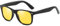 JSTHHTT Lunettes de nuit Polarisées, Lunettes de Conduite de Nuit, Surlunettes avec Verres Jaunes HD, Lunettes Conduite de Nuit pour Homme Femme, Léger et Confortable, Réduit la Fatigue Oculaire