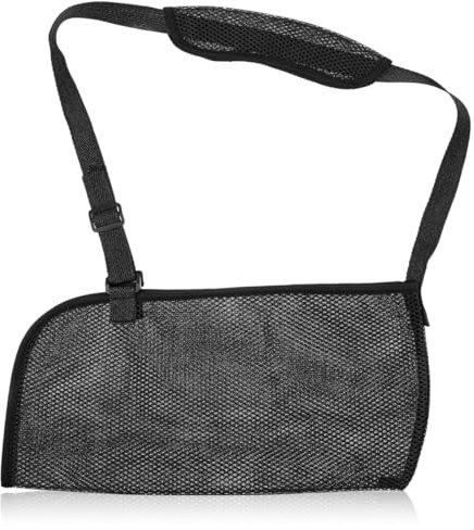 MIRKUZI Supporti reggibraccio Supporto per braccio 1 pezzo, spallacci regolabili in rete traspirante, fascia da braccio unisex, fascia da braccio per dislocazione della spalla