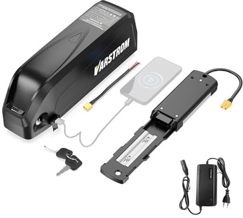 Varstrom 48V 13Ah 624Wh Lithium Ebike Battery with Charger