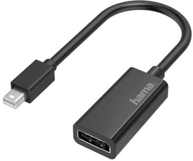 Hama Videoadapter, f. Mini-DisplayPort - DisplayPort Port, Ultra-HD 4K