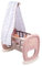 Smoby Toys - Baby Nurse Puppenwiege mit Himmel - Puppenbett mit Wippfunktion für Puppen bis 42 cm - Puppenzubehör für Kinder ab 18 Monaten