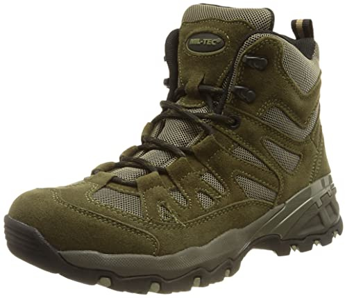 Mil-Tec Unisex Squad vandringskängor, oliv, 47 EU, oliv, 47 EU