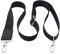 PUERHUACI Taschengurt Breit,Schultergurt,Universal Verstellbare Schulterriemen,Dauerhafte Belüfteten mit Metall,Drehhaken Schulterriemen für Damen und Herren,DIY Zubehör für Tasche Schwarz