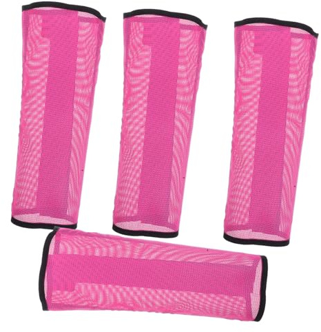 EPIGEIST 4 Piezas Protector de Patas para Caballo Fundas Transpirables de Malla Suelta Leggings Elásticos Resistentes para Protección contra Moscas y Seguro y Duradero