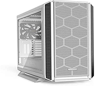 be quiet! Silent Base 802 Window White PC-Gehäuse, 3X Pure Wings 2 140mm, 2 austauschbare Top- und Frontcover, entkoppeltes Mainboardtray