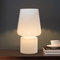MJ PREMIER Pilz Tischlampe Kabellos Nachttischlampe Mushroom Batteriebetrieben Lamp Batteriebetriebene Tischleuchte LED Laterne für Heim Garten Party Draußen Wohnzimmer Schlafzimmer Weiß