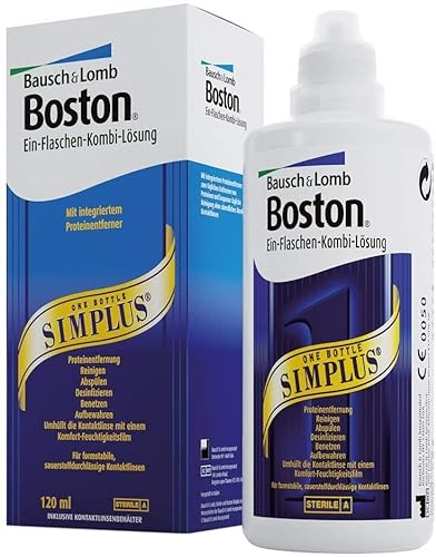 Bausch und Lomb - Boston Simplus Kontaktlinsenreiniger für harte Kontaktlinsen 1x