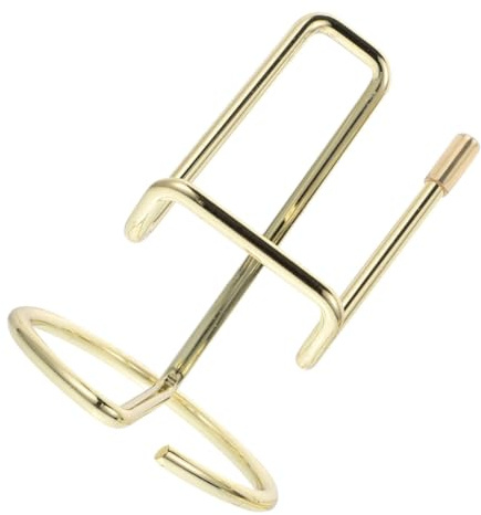 STOBOK Support De Téléphone Mobile Doré Support De Bureau pour De Visite Et Affichage De Lecture Accessoire Pratique pour Bureau Et Espace De Travail