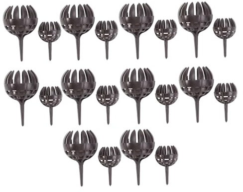 Yardenfun 20pièces Boîte De Stockage Engrais Pour Bonsaï Pot Engrais Et Support Fournitures De Jardinage