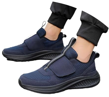 Bastwahl Chaussure Orthopédique Homme Running Sport Mode Légères de Course Sneaker Baskets Confortables Multisports Slip on Respirant sans Lacets Basquettes Shoes Jogging Gym Walking