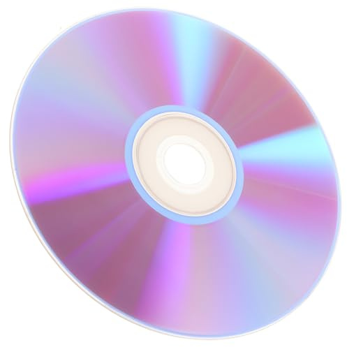 ADOCARN CD RW de Alta Capacidad Soporte para CD y Plástico Duradero, Disco Compacto Grabable Adecuado para Música y Grabación