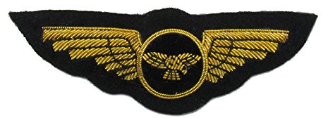 Uniform Store London Badge Pilot Wings Gold Airline Wings R1770