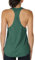 icyzone Yoga Sport Tank Top Damen Racerback Lauftop Fitness Running Shirt Oberteile (XL, Army)