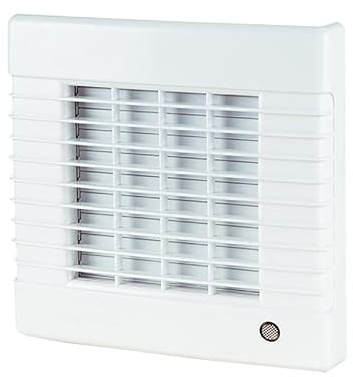 Aspiratore con serranda automatica Serie Smart 100MA - 18W - 98m³/h - Ø100 mm