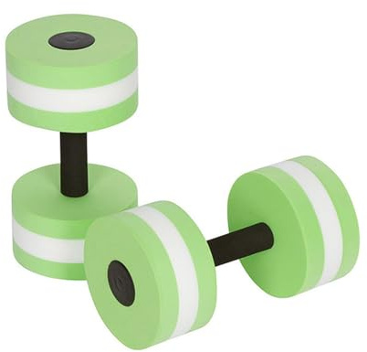 Aqua Hanteln, Fitness Hanteln Ausrüstung, Wasserhantel Klein, 2er-Set Wasserübung Kurzhanteln, Schaumstoff Hanteln Für Wassergymnastik aquafitnesss Aquajogging, Wasserhanteln Erwachsene Männer Frauen