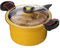 Pressure Pot, 3.5L Time-Saving Stockpot with Clear Lid & Double-Ear Lock, Multi-Use Small Pressure Cooker with Handle & Relief Valve, Non-Stick for Stewing, Steaming, Slow CookingPressure