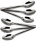 CAMRI Teaspoons Set of 6 - Stainless Steel Tea Spoons 6, Tea Spoon for Coffee & Dessert, 5.3 inches, Heavy Duty, Dishwasher Safe, Spoon Set for Home Kitchen & Restaurant (C37 - Pack of 6)