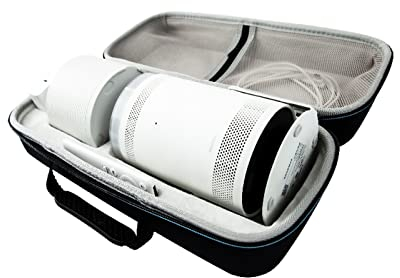 Baomaeyea Schutzhülle für Samsung The Freestyle Projektor und Akku mit Zubehör, Eva tragbare Schutzbox (Schwarz)