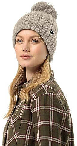 Jack Wolfskin dam Mössa Highloft Knit Beanie W