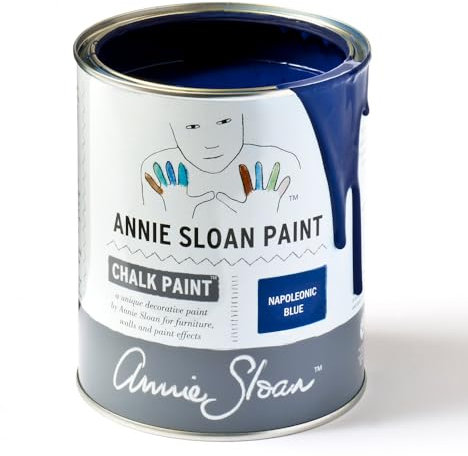 Priory Polishes Annie Sloan Napoleonic Blue Chalk Paint (1 Litre)