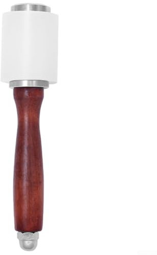 Martillo de tallado artesanal, mazo de nailon, mango de madera, herramienta de grabado y corte