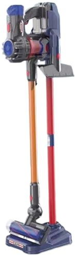 Aspirapolvere per bambini che funziona davvero, set realistico per aspirapolvere per bambini con batteria con suono, include ugelli per supporto per la testa e altro giocattolo educativo per