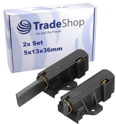 2x Kohlebürsten für Electrolux-Gruppe 400602015-2/4006020152 (AEG Electrolux Juno Zanker Zanussi etc.) SOLE Waschmaschinen-Motoren/Motorkohlen