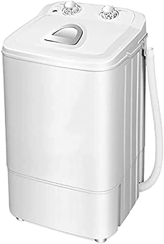 Lavadora con Secadora, Lavadora De Carga Superior, Lavado De 4,6 Kg, Nivel De Agua Regulable, para Apartamento, Hotel, Dormitorio/Semiautomática