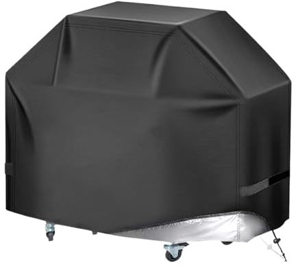 wasserdichte Grillabdeckung, Grillabdeckung | Robuste Grillabdeckung, wasserdicht, 147,3 cm, Grillabdeckung | Wetterbeständige Schutzhülle, UV-beständig, großes Outdoor-Zubehör für Grill