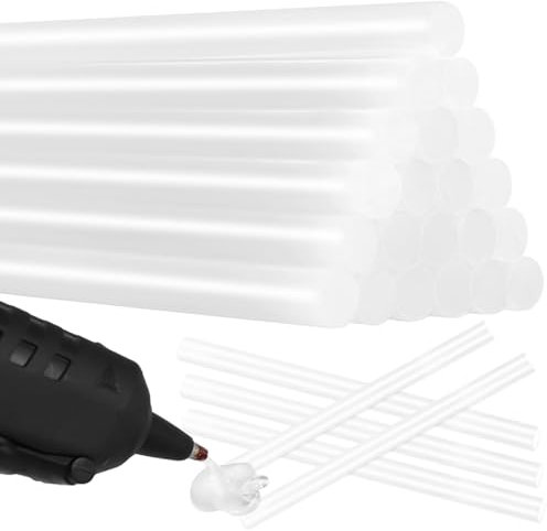 wugongshan 21 Pcs Glue Sticks for Glue Gun Sticks, Hot Glue Sticks 11mm x 200mm, Hot Glue Gun Sticks for Hot Melt Glue Gun Sticks for DIY Arts and Crafting Projects Decorating Bonding Sealing