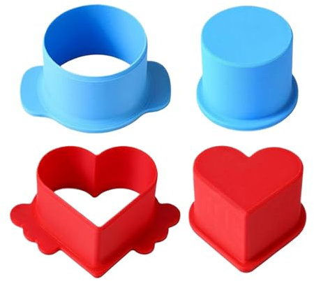 Chaies Moule à Cake Rond | Coupeur de Cake Pop, Pousseur et Moule de Fabrication | Kit de Presse à Formes Lisses Accessoires de Cuisson Maison pour Desserts sur Bâtonnets