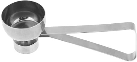 Ausla Cracker de Cáscara de Huevo, Abridor de Huevo de Acero Inoxidable para Hervidos Suaves y Duros, Diseño Ergonómico para una Fácil Apertura de, Ideal para Chefs Caseros (L 360ml 6.8x14.5cm /