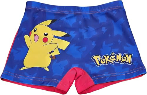 Pokémon Costume da Bagno Bambini Ragazzi Boxer Slip, 5-6 Anni | Parigamba, Mare e Piscina
