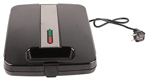 Macchina per la Colazione Elettrica da per Biscotti con Noci e Noci da 1400 W Riscaldante su Due Lati(Spina UE)