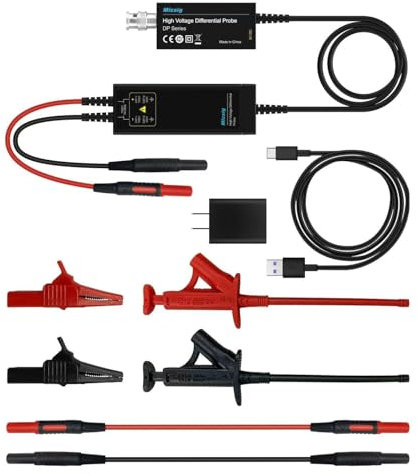 Micsig High Voltage Differential Probe DP Series oscilloscopes Probe 100Mhz/150Mhz/200Mhz oscilloscopes Probe DP1500/DP700/DP3000/DP7000/DP701/DP1501/DP3001/DP702/DP1502/DP3002(DP700 100Mhz)