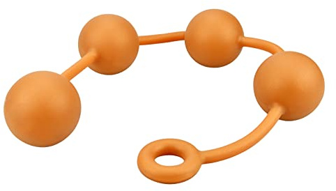 SXOVO Bolas Anales Sex Toýs Male Female - Dilatador Anal Enorme con 4 Bolas, Plug Anal con Anillo Tiro para Masturbación y Masaje Próstata, BDSM Juguetes Eróticos para Pareja Hombre Mujer Sexuales