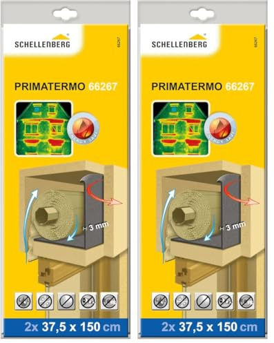 Schellenberg 66267 Rotoli Isolanti per Cassonetto 2 Pezzi (Confezione da 2)