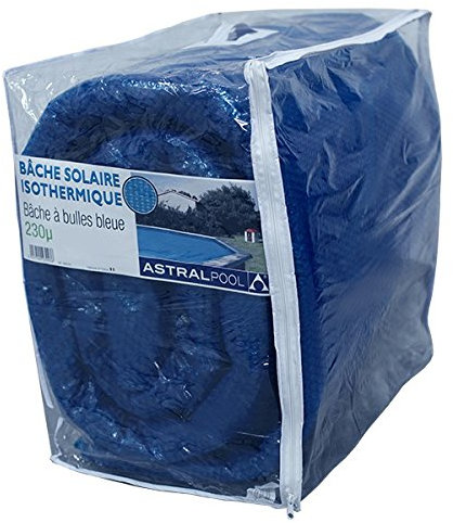 Bâche à Bulles Bleue 230 µ Ovale 6.10 m x 3.70 m - Catégorie Bâche à Bulles