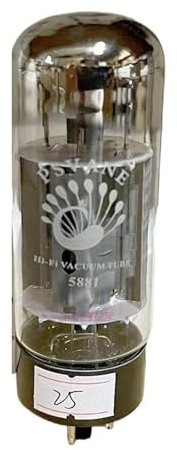 1/2 Uds 5881 tubo de vacío reemplaza 6L6G 6L6GA 6L6GB 6L6GC 5881A 350C 6P3PTube amplificador de válvula combinado Quad Hifi El34(2pcs)