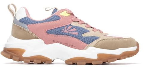 REFRESH - Zapatillas Deportivas Mujer Navy - Calzado Cómodo y Versátil - Moda Casual - Modelo 17501704 (Talla 39)