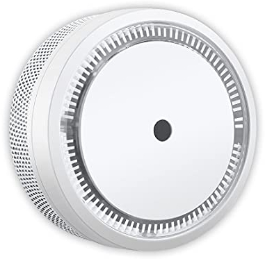 ELRO FS8010 Mini Rauchmelder-Kompakt Design-mit 10 Jahres Batterie-EN 14604, Weiß