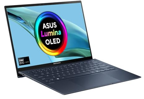 ASUS Zenbook S 13 13.3 Laptop | 2.8K OLED Display | Intel Ultra 7-155U | 16GB LPDDR5x RAM | 1TB PCIe 4 NVMe SSD | Windows 11 | Blue