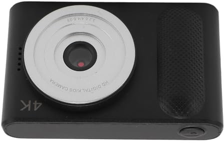 Appareil Photo Numérique HD 4K 48 MP avec Zoom Numérique 16X, Micro Appareil Photo Portable avec Mise au Point Automatique avec écran TFT de 2,4 Pouces, Utilisation Facile pour