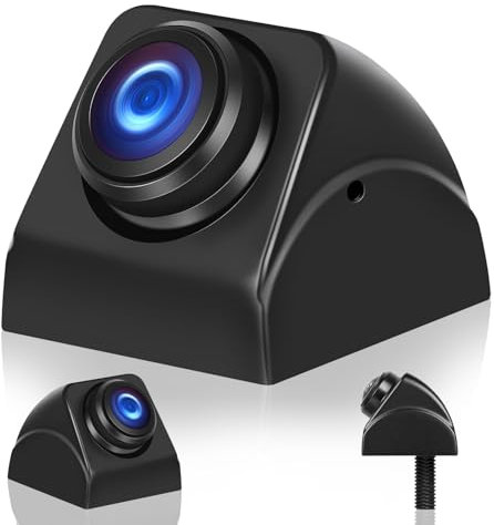 Inefala AHD Telecamera per Auto con Visione Notturna Impermeabile IP67 1280X720P AHD 360° Rotante Telecamera Posteriore con 6M Cavo per SUV Furgoni DC12V