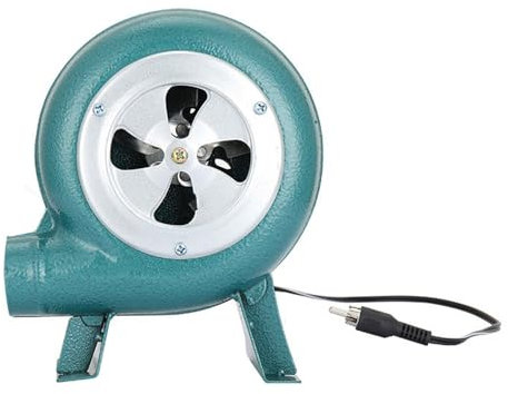 Thewasc Ventilatore portatile per barbecue DC12V 30/40/60/80/100W AirTurbo Ventilatore Per Barbecue Campeggio Carbone Starter Cottura