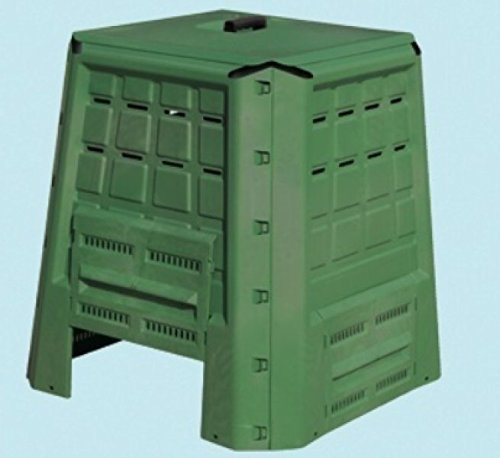COMPOSTIERA BRIXO ECOBOX FAST PER GIARDINO 380 LT. 80X80XH82